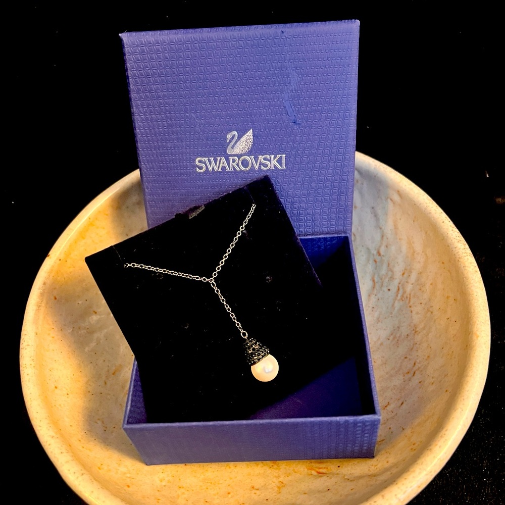 🦢 SWAROVSKI 🦢 Piano 2-tone Necklace